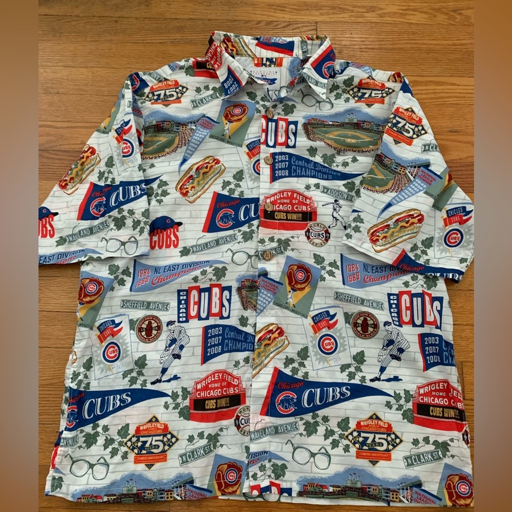 RELISTED - NEVER WORN Chicago Cubs Hawaiian Shirt Limited Edition - Reyn Spooner